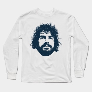 Cat Stevens / Retro Fan Artwork Design Long Sleeve T-Shirt